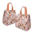 thumbnail image 2 of Poodle and Pioneer Flower Insulated Lunch Bag for Women & Adults,Large Portable Soft Cooler Lunch Bag,Thermal Food Storage Tote with Pearl Cotton,8.66L,8.75x5.75x9.5 Inch, 2 of 6
