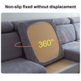 thumbnail image 3 of Tnobhg Sofa Cover Elastic Anti-slip Easy to Clean Fine Workmanship Leaf Pattern Couch Cover for Home Living Room, 3 of 8