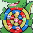 thumbnail image 3 of VONKY Exciting Kids Activity Safety Target Sticky Ball Board with 6 Balls Thrilling and Amusing crocodile 1Set, 3 of 5