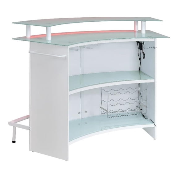 Picket House Furnishings Valerie Bar Table in White