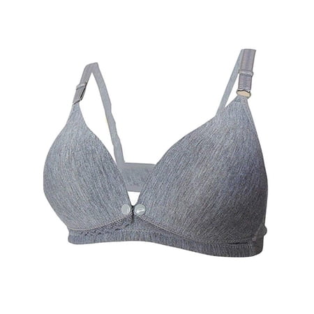 Multitrust Soft Women's Seamless Nursing Bra Maternity Bra Push Up Comfort Sleep Bralette