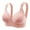 Pink, variant on Scyoekwg Bras for Women Trendy Underwear Wire Free Comfortable Push Up Bra Underwear Solid Color Soft Ultra Light Bras Everyday Bras Hot Pink M