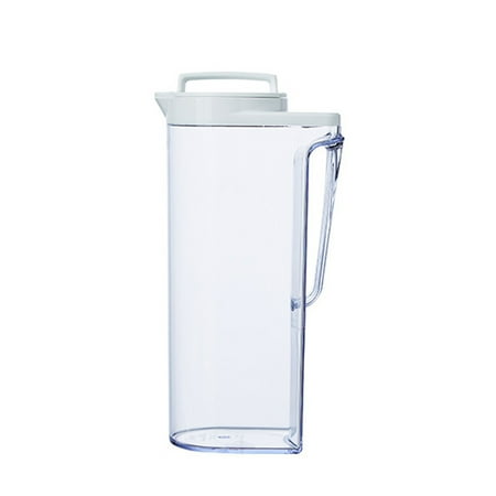 

ZKCCNUK Cold Kettle With Lid Eco-Friendly Carafes Mix Drinks Water Jug For Hot/Cold Lemonade Juice Beverage Jar Ice Tea Kettle White on Clearance
