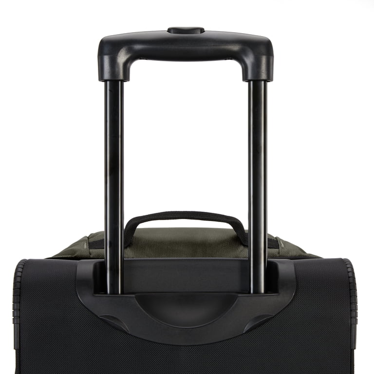 black nylon travel duffel bag Aruna Duffel