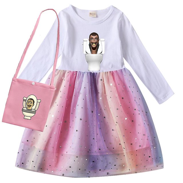 Skibidi Toilet Toilet Man Vs Surveillance Man Cartoon Kids Clothes
