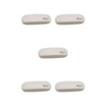 thumbnail image 1 of crativent Étui Rigide en Cuir pour Lunettes de Lecture pour Hommes, Femmes et Enfants, Blanc, 5 Pcs, 1 of 6