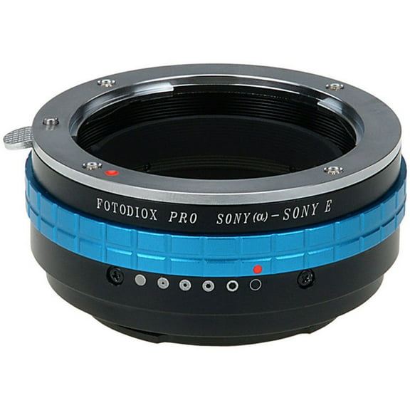 Fotodiox SnyA-SnyE-Pro Lens Mount Adapter for Sony Alpha A-Mount DSLR Lens to Sony Alpha Camera Body