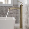 thumbnail image 2 of Ramus™ Single Handle Vessel Bathroom Sink Faucet with Pop-Up Drain in Brushed Gold, 2 of 10