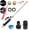 Noir, variante sur Kits de Laveuse à Jet Hydro Laveuse Haute Pression Extensible avec 2 Buses Pulvérisateur d'Arrosage pour Jardin Outil de Nettoyage de Fenêtre de Voiture