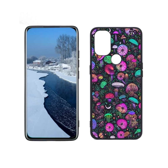 Shrooms-Mushrooms-1 Phone Case, Degined for OnePlus Nord N10 Case Men Women, Flexible Silicone Shockproof Case for OnePlus Nord N10