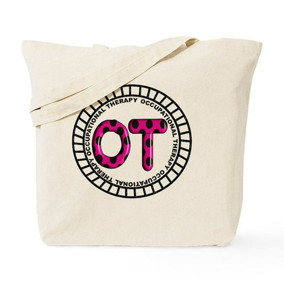 CafePress - OT PENDANT FUSCHIA Tote Bag - Unisex Canvas Tote Bag, Beige, 1-Piece
