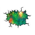 thumbnail image 2 of VWAQ Space Nebula Wall Decal Galaxy Sticker Hole In The Wall Decal VWAQ-WC3 (24"H X 30"W), 2 of 2