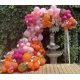 thumbnail image 3 of Hot Pink Orange Balloon Garland Arch Kit, 158pcs Pink Orange and Chrome Metallic Gold Balloons for Birthday Baby Shower Tropical Party (Hot Pink), 3 of 4