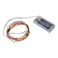 thumbnail image 2 of Northlight 20ct Micro Fairy LED Battery Operated String Lights Multi-Color - 6.3' Copper Wire, 2 of 3