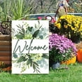 thumbnail image 5 of Welcome Flower Garden Flag 12x18 Inch Double Sided,Small Garden Yard Flag for Outside,Spring Garden Flag for Outdoor Decoration, 5 of 6