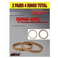thumbnail image 2 of Audiopipe 8" MDF Wood Speaker Ring Recess with Bezel Fiber Glass Molds 2 Pairs, 2 of 5