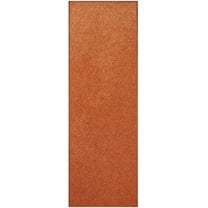 Furnish My Place DC Custom Rug - 4 ft. x 16 ft., Orange, Indoor Rug for Bedrooms, Hallways, Living Rooms