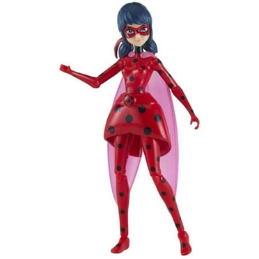 Bandai Miraculous Collectible Ladybug Action Figure, Plastic, 5.5"