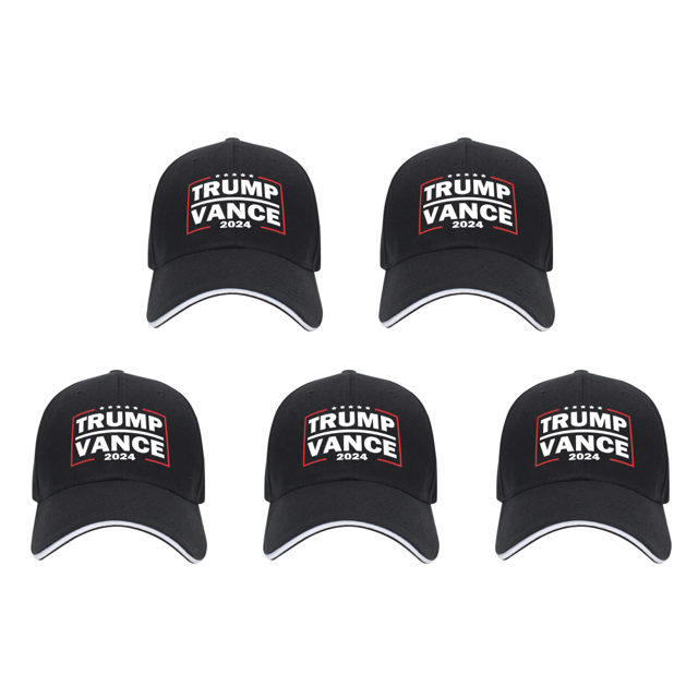Trump Vance 2024 Sombrero Bordado Papá Ajustable para Hombres Mujeres () Rojo