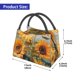 thumbnail image 2 of Fotbe Sunflower Field Art Bolsa Térmica Portátil con Estampado, Bolsa de Entrega de Alimentos Aislada, Bolsa Reutilizable de Gran Capacidad para Comidas y Supermercado, 2 of 6