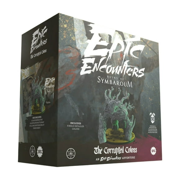 Steamforged Games Epic Encounters Ruins of Symbaroum The Corrupted Coloss Board Game for 2 to 4 Players