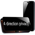 thumbnail image 1 of Protector de pantalla BWEDXEZ Privacy de vidrio templado para iPhone 16 Pro Max, 1 of 7