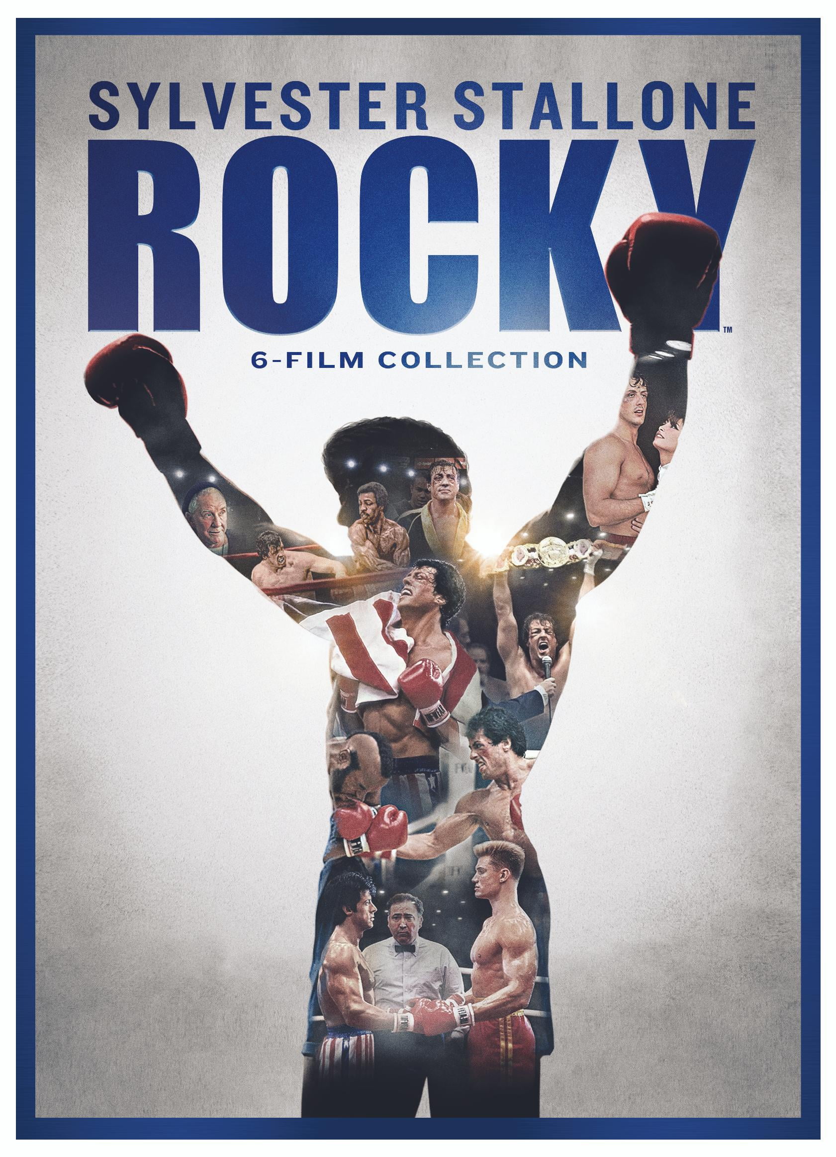 Rocky 40th Anniversary 6-Film Collection DVD - Drama, Sport Movies