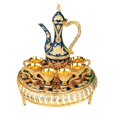 thumbnail image 2 of European Set Teapot Set Beverage Drinkware Turkish Teapot Home Decor Tea, 2 of 8