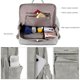 thumbnail image 4 of Mochila CLUCI para mujer, de piel, para viajes, a la moda, tamaño grande, 4 of 8