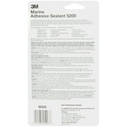 3M Marine White Adhesive Sealant 5200 3 fl. oz. Carded Pack