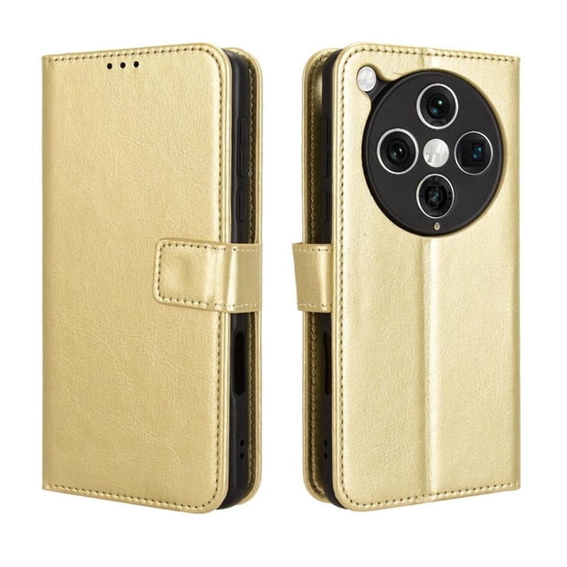 Funda tipo libro para OPPO Find X8 Pro 5G, cartera todo‑en‑uno, funda multifuncional con tarjetero y correa de muñeca desmontable