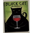 thumbnail image 1 of Black Cat Winery Red Wine Print by Ryan Fowler; One 11x14in Hand-Stretched Canvas, 1 of 1