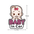 thumbnail image 4 of 2 Baby in Car Sign Stickers, Baby Car Sticker Removable Safety Announcement Board Sticker, Cute Window Car Sticker for Baby, 4 of 5
