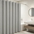thumbnail image 4 of Aufmer Home Hotel Bathroom Partition Curtain Thickened Waterproof Fabric Privacy Isolation Drape Mildew Resistant Decorative Cover For Shower Room Toilet Daily Use, 4 of 6