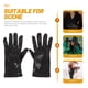 thumbnail image 4 of Guantes de disfraz con lentejuelas brillantes para hombre y mujer, largos hasta la muñeca, para baile, espectáculos, color negro., 4 of 8