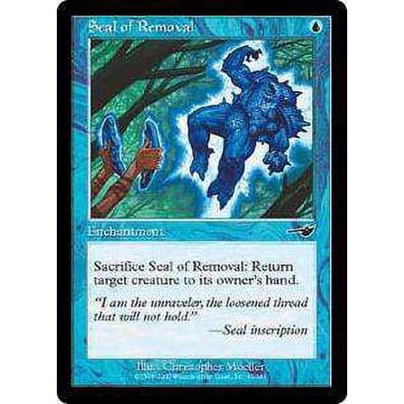 MtG Nemesis Common Seal of Removal (Foil) #42