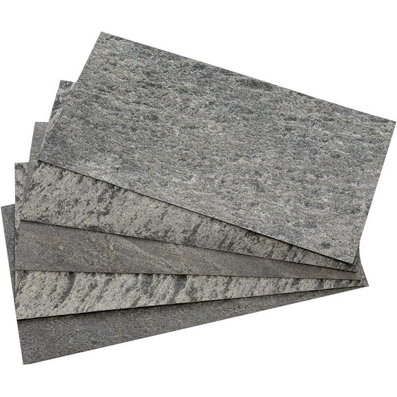 Aspect Stone 12in. x 24in. Glue-Up Tiles (5 Pack) (Frosted Quartz)