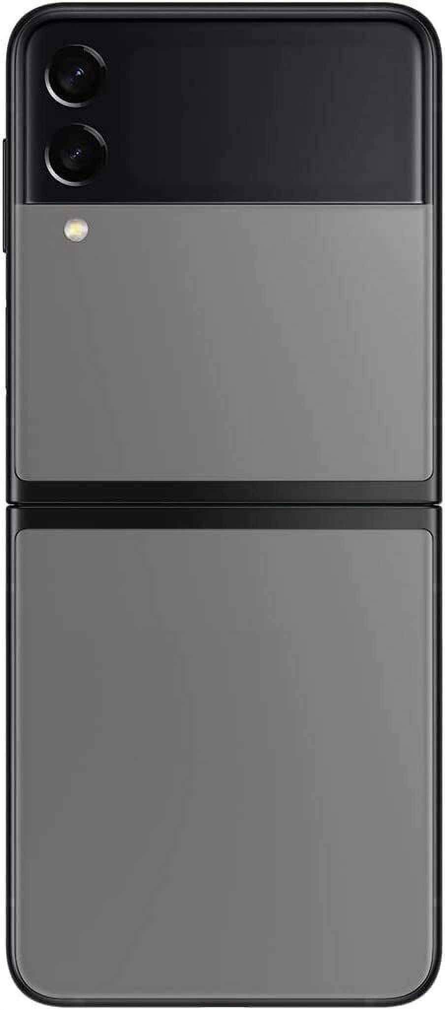 Open Box Samsung Galaxy Z Flip 3 5G SM-F711U1 256GB Gray (US Model) - Factory Unlocked Cell Phone