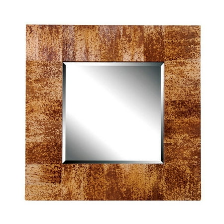 Kenroy Home 61003 Caribe Wall Mirror in Natural Banana Leaf