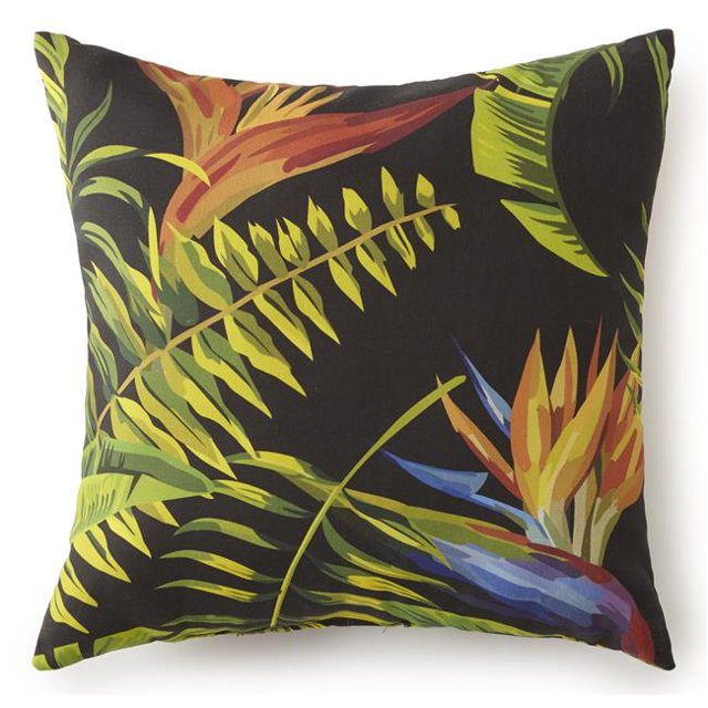 Colcha Linens CC-FO-SE-ST Fleur de Paradis Coussin Carré 18 x 18 Po.&44; Impression Principale