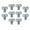 A, variant on Siruishop 10 Pieces Square Socket Radiator Keys Practical Radiator Bleed Hole Key Tools A