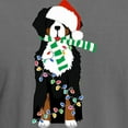 thumbnail image 3 of CafePress - Christmas Bernese Mt Holiday Dog T Shirt - Mens Comfort Colors Shirt, 3 of 5