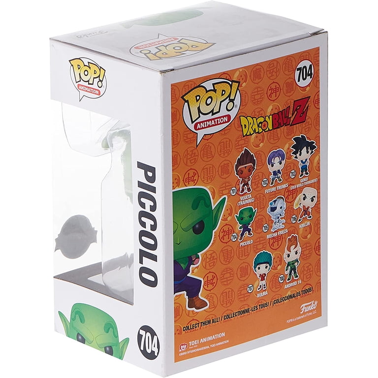 【中古】「非常に良い」Funko Pop! ドラゴンボールZ:メタリックピッコロ限定ビニールフィギュア #704 Funko Pop! Dragon Ball Z: Metallic Piccolo Exclusive Vinyl Figure