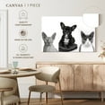 thumbnail image 4 of Elephant Stock Wonderful Pets Wall Art - Horizontal Canvas Wall Art - Living Room Wall Decor - Animal Canvas - White And Black Decor - 24" x 16", 4 of 4