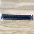 thumbnail image 5 of 12 Port CAT6 Wallmount Patch Panel 10G Support 1U Network Patch Panel UTP 19inch, 5 of 13