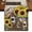 Yellow Beige Wheat, variant on Table Runners 72 Inches Long Dress Scarves, Yellow Sunflowers Farmhouse Kitchen Table Runner, Coffee Tablerunners, Western Star Farmhouse White Wooden 18x72 Inch