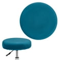 thumbnail image 1 of Uxcell 1-Pack Fundas Redondas para Taburetes de Bar, para Cojín de Taburete de Terciopelo Lavable de 12-14 Pulgadas con Bandas Elásticas [Azul], 1 of 7