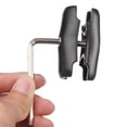 thumbnail image 6 of 65mm or 95mm Black Action Camera Accessories Durable Short Long Phone Holder Double Socket Arm Ball Bases for Ram Mount MODEL 2, 6 of 8