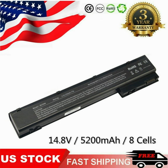 Battery For HP EliteBook 8560w 8570w 8760w 8770w Mobile Workstation 32113-151