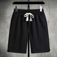 thumbnail image 2 of Gibobby Men's Ripstop Cargo Shorts-Long Cotton Twill Straight Leg for Work Outdoor[Black,XL], 2 of 4